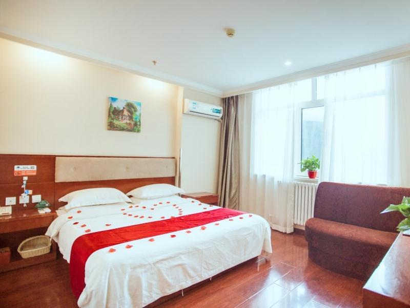 Greentree Inn Hebei Zhangjiakou Zhangbei Caoyuantian Rd Zhangku Avenue Express Hotel Eksteriør billede