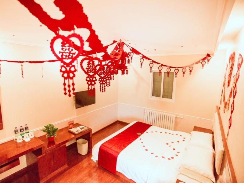 Greentree Inn Hebei Zhangjiakou Zhangbei Caoyuantian Rd Zhangku Avenue Express Hotel Eksteriør billede