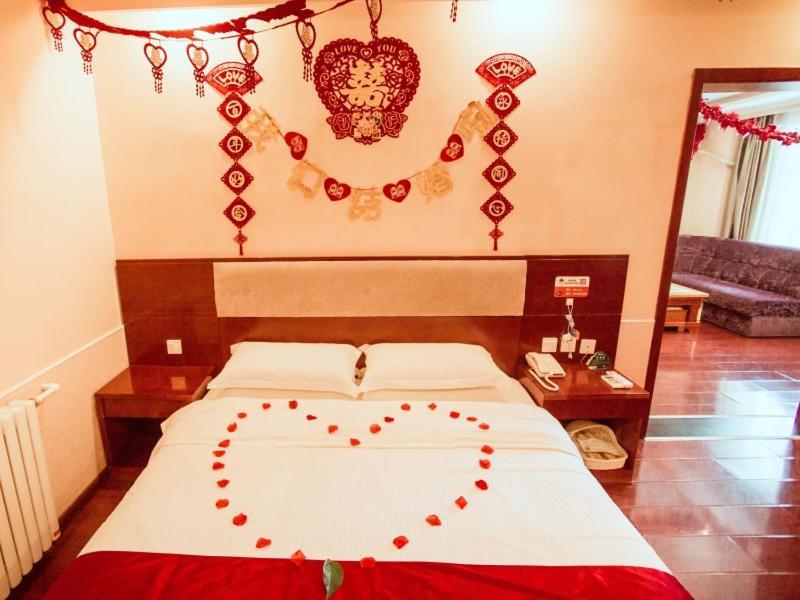 Greentree Inn Hebei Zhangjiakou Zhangbei Caoyuantian Rd Zhangku Avenue Express Hotel Eksteriør billede