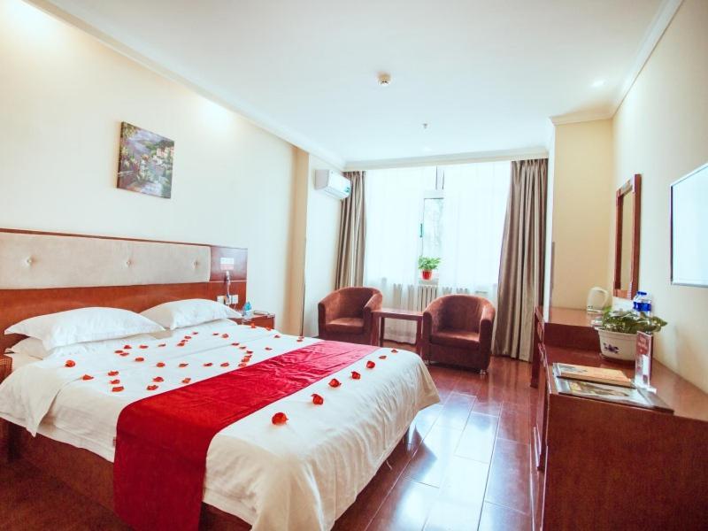 Greentree Inn Hebei Zhangjiakou Zhangbei Caoyuantian Rd Zhangku Avenue Express Hotel Eksteriør billede