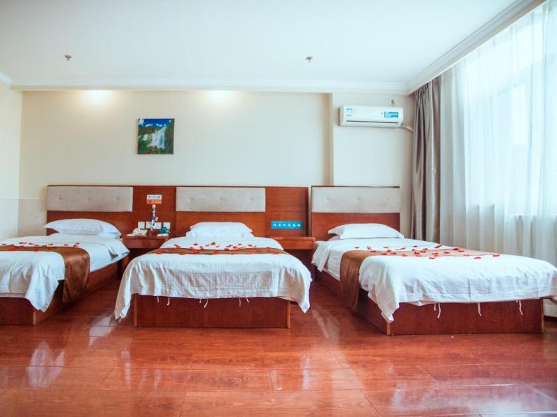 Greentree Inn Hebei Zhangjiakou Zhangbei Caoyuantian Rd Zhangku Avenue Express Hotel Eksteriør billede