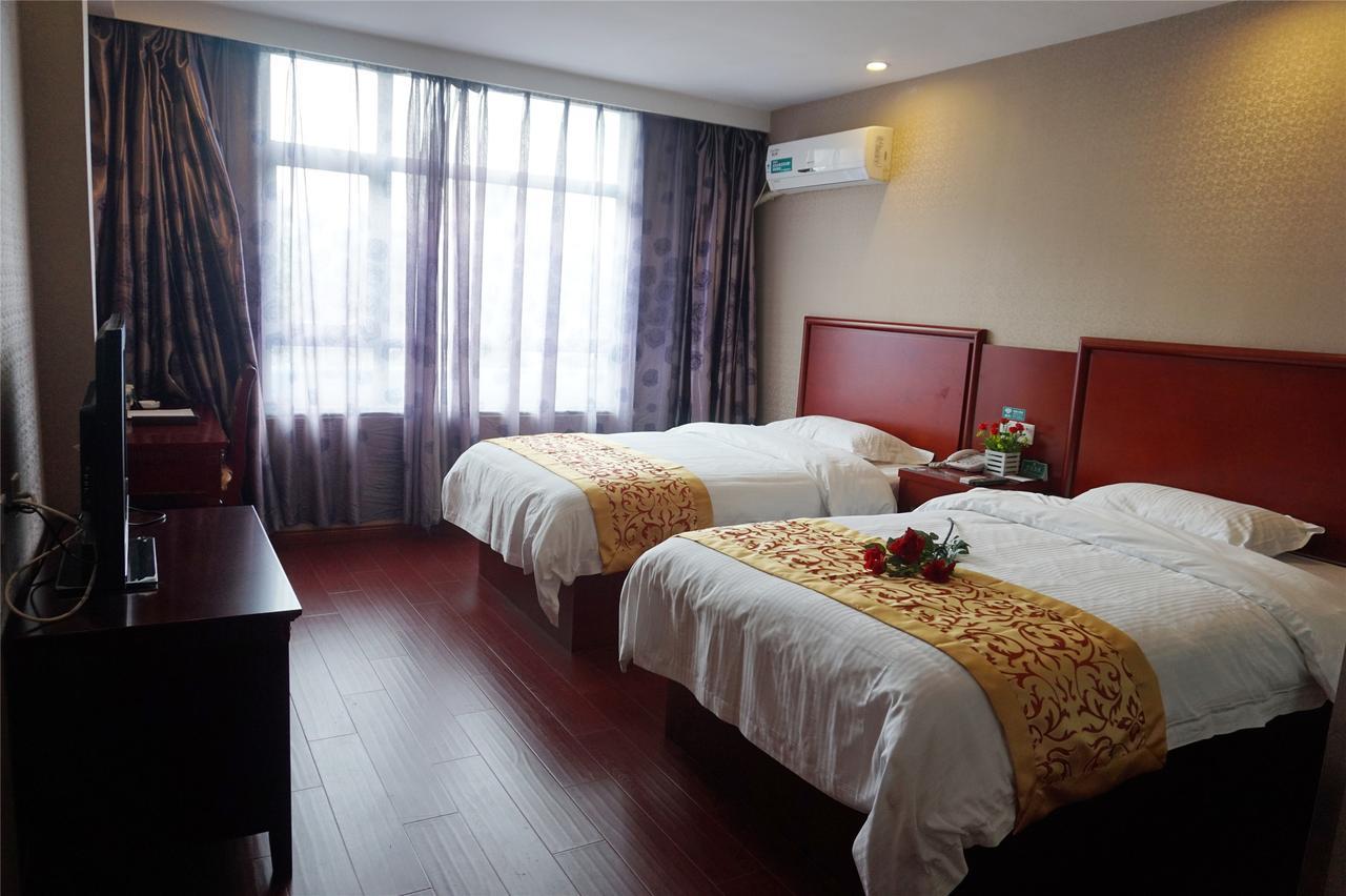 Greentree Inn Hebei Zhangjiakou Zhangbei Caoyuantian Rd Zhangku Avenue Express Hotel Eksteriør billede