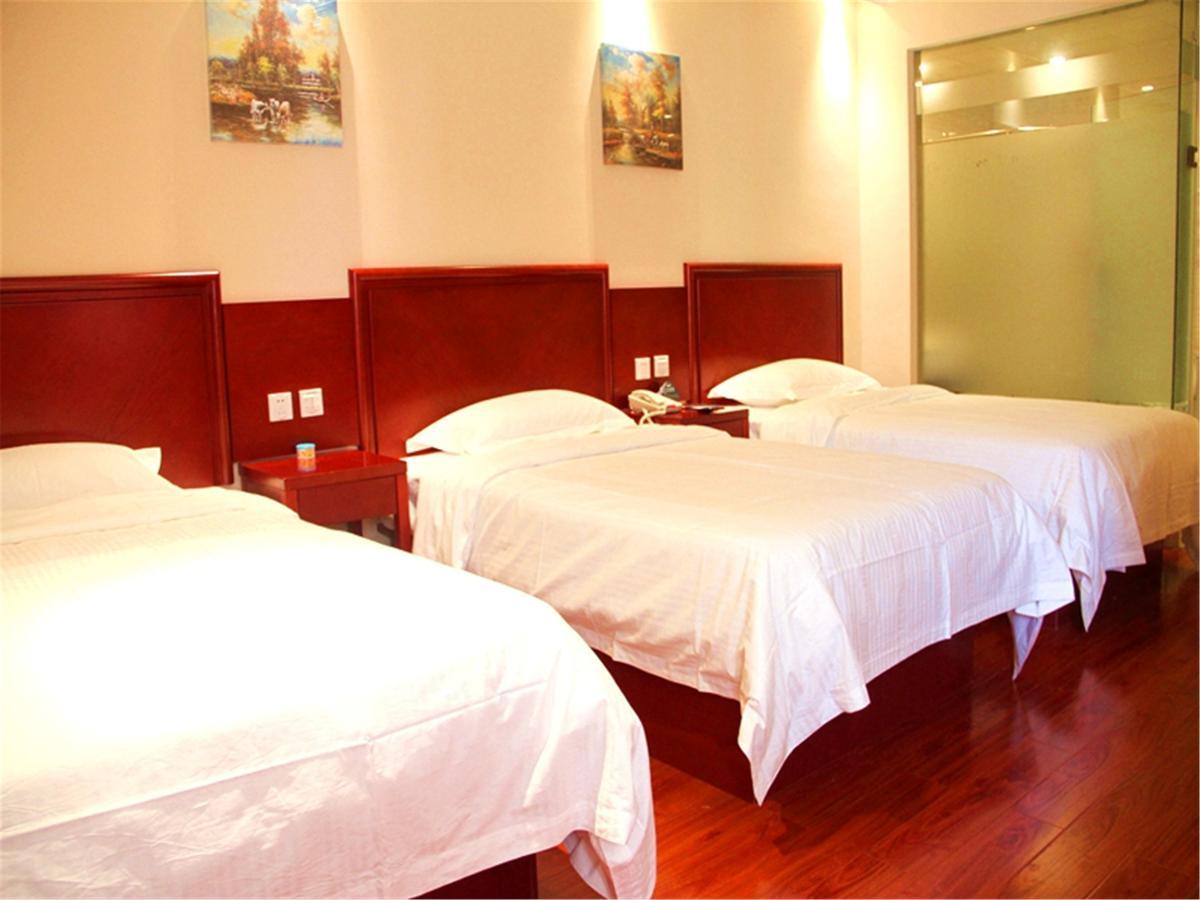 Greentree Inn Hebei Zhangjiakou Zhangbei Caoyuantian Rd Zhangku Avenue Express Hotel Eksteriør billede